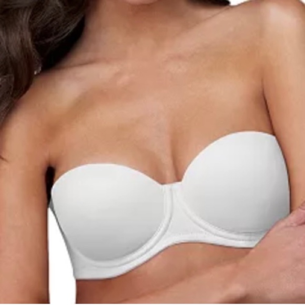 Bali Concealers Strapless Underwire Bra-NWT
